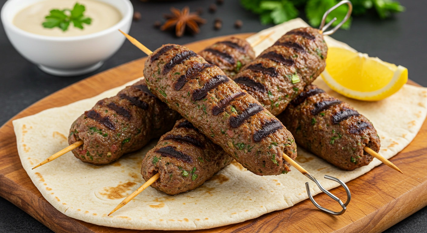 Lebanese Kafta Kebabs - secondary view